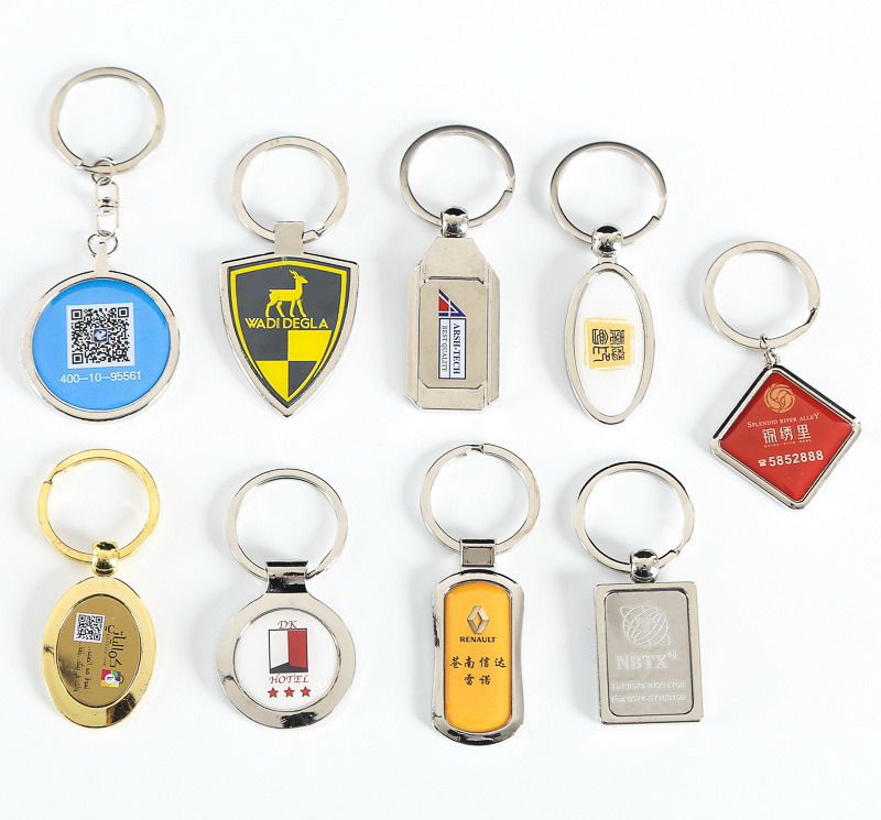 Metal keychains